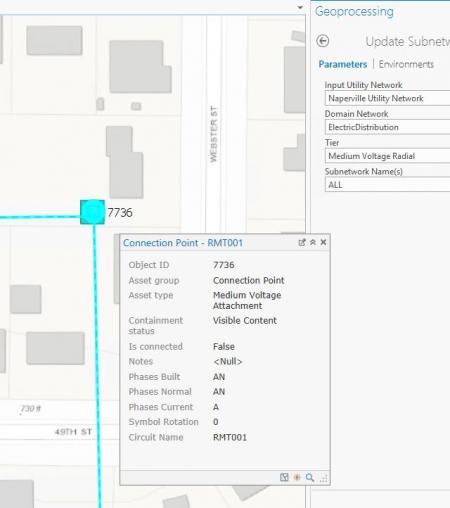 Utility Network Update Subnetworks– editing with associations