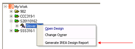Right Click Report