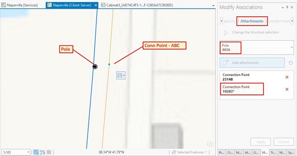 UNEA - NewServices - Secondary OH - Connection Points - Attachment - Annotation - Esri Utility Network - Adding New Services to Your Network