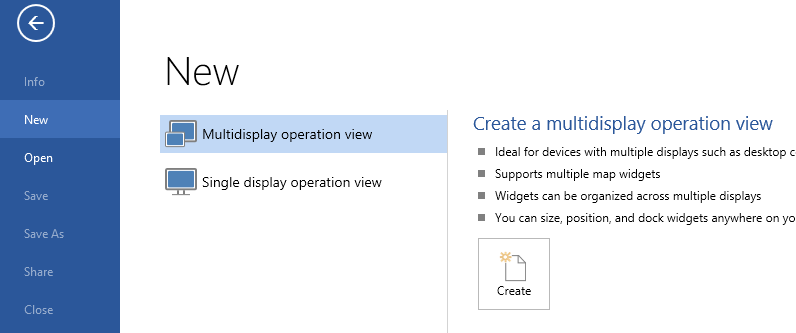 New Operational View Type