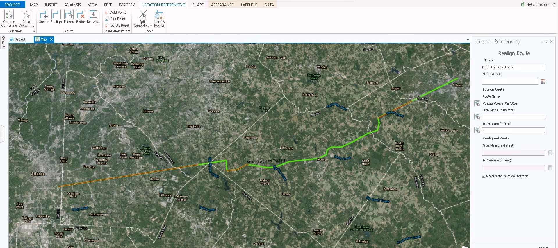 Esri APR implementation