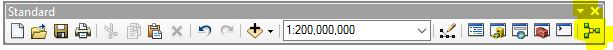 ModelBuilder Figure 2. ArcMap Standard Toolbar