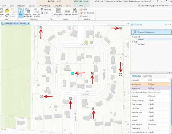 Utility Network New Pads and Cabinets– editing with associations