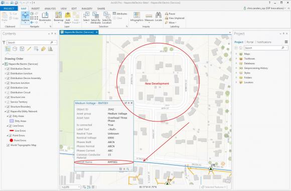 New Development Utility Network - Esri Utility Network – editing with associations