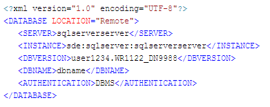Oracle to SQL Server Workspace Database Properties for a design in a SQL Server database