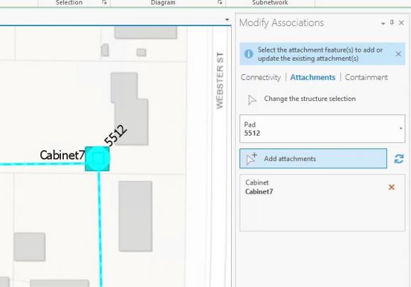 Utility Network Attachment Associations– editing with associations