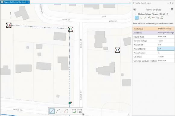 Utility Network Sketch Primary– editing with associations