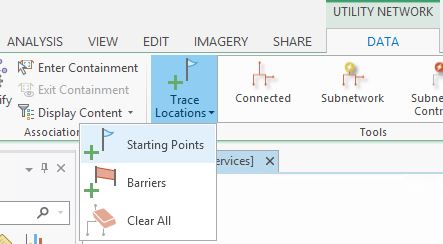 Utility Network Trace Locations– editing with associations