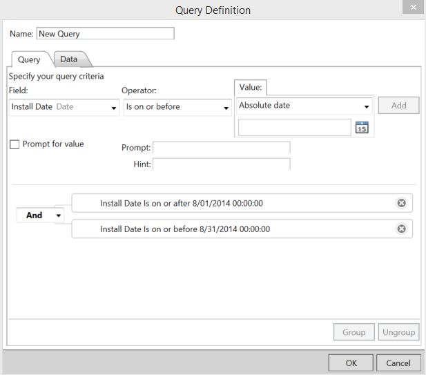 Query Definition