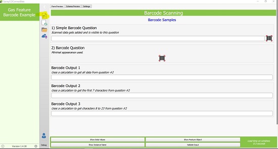 Figure 3. Barcode Sample Survey