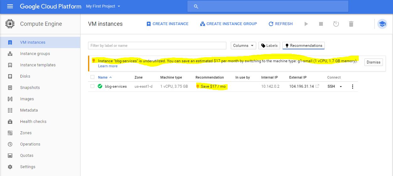 Figure 4.  Save $17 - Establishing Cloud Infrastructure