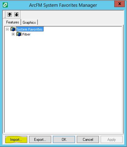 Figure 5. Favorites Manager