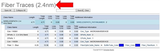 Figure 5. Default Trace Report