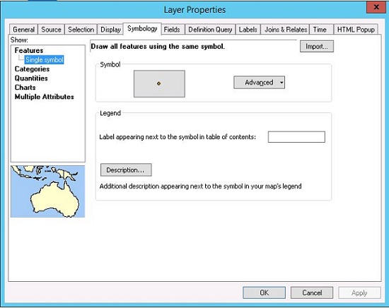 Figure 1.  Properties Dialog