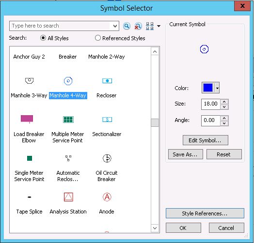 Figure 4.  Symbol Selector