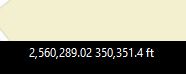 Figure 5. NAD27 Coordinates - Naming GIS Features