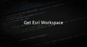 Retrieve an Esri IWorkspace